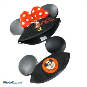 Set of 2 Disney World Youth Mickey & Minnie Ears